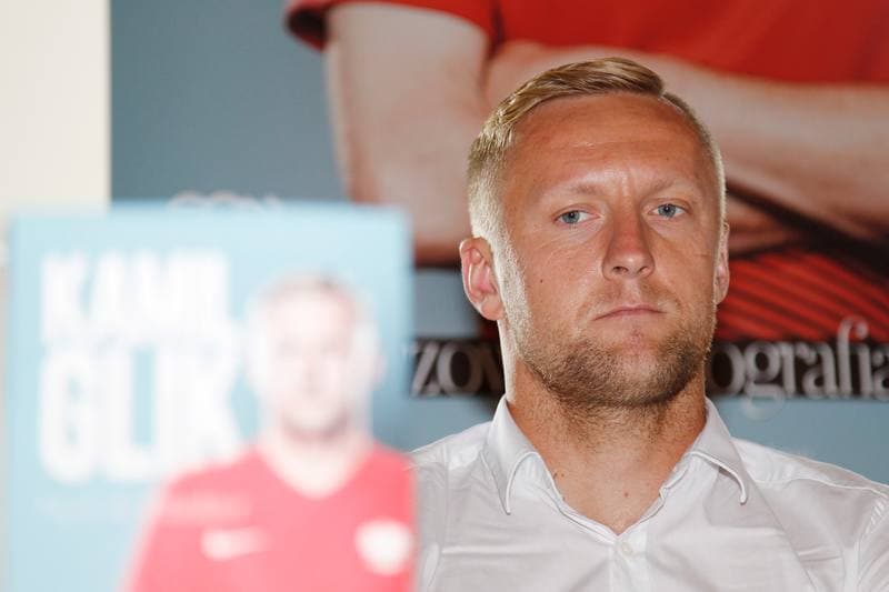 Football. Kamil Glik. Press Conference. 04.06.2016