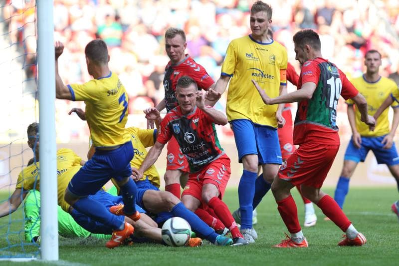 Football. II Liga. GKS Tychy - Stal Mielec. 04.06.2016