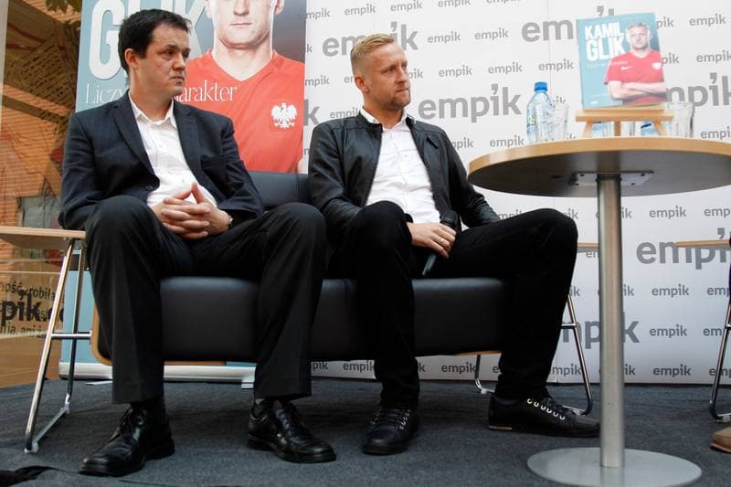 Football. Kamil Glik. Press Conference. 04.06.2016