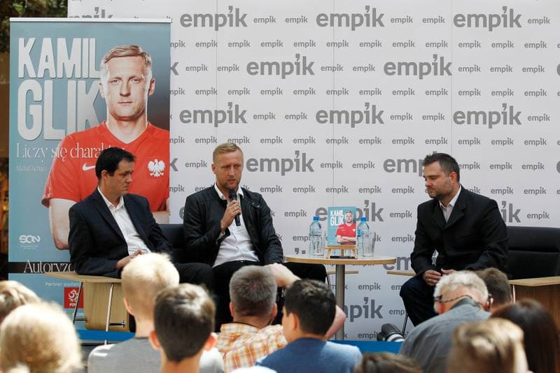 Football. Kamil Glik. Press Conference. 04.06.2016