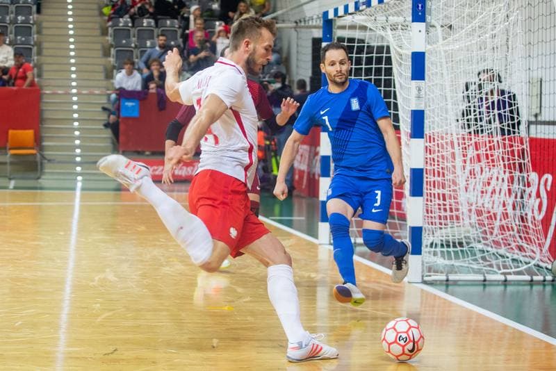 Futsal. World Cup Qualifiers. Poland - Greece. 19.09.2022