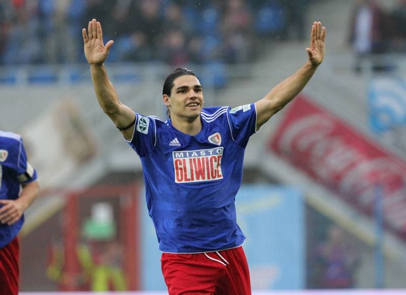 Football. I liga. Piast Gliwice - Flota Swinoujscie. 04.05.2012