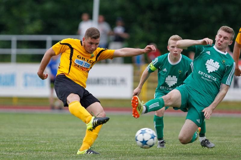 Football. IV Liga. Gwarek Tarnowskie Gory - GKS II Katowice. 28.05.2016