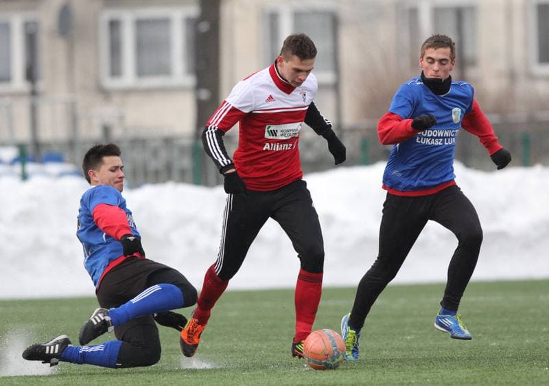 Football. Sparing. Gornik Zabrze - Halniak Makow Podchalanski. 25.01.2013