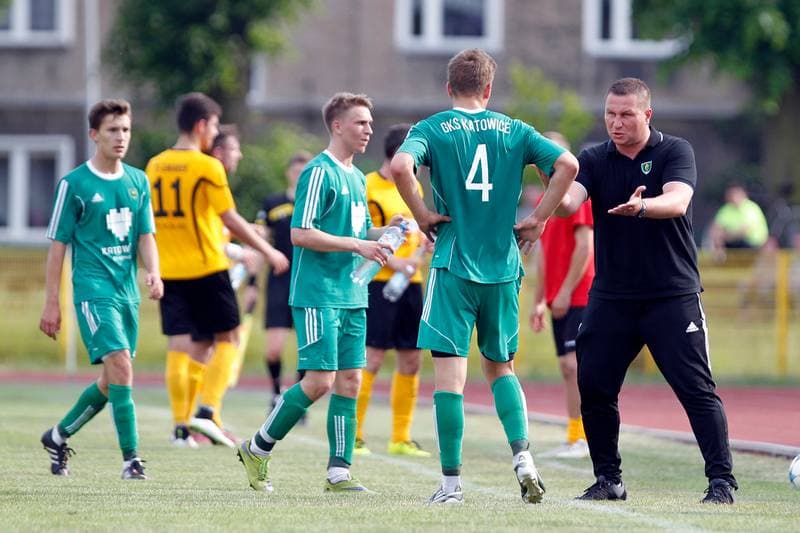 Football. IV Liga. Gwarek Tarnowskie Gory - GKS II Katowice. 28.05.2016