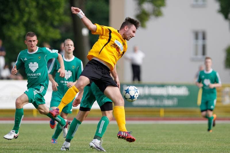 Football. IV Liga. Gwarek Tarnowskie Gory - GKS II Katowice. 28.05.2016