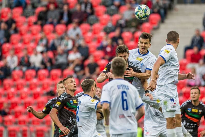 Football. Fortuna I Liga. GKS Tychy - Wigry Suwalki. 14.09.2019