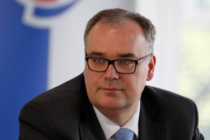 Football. Gornik Zabrze. Press Conference. 27.05.2016