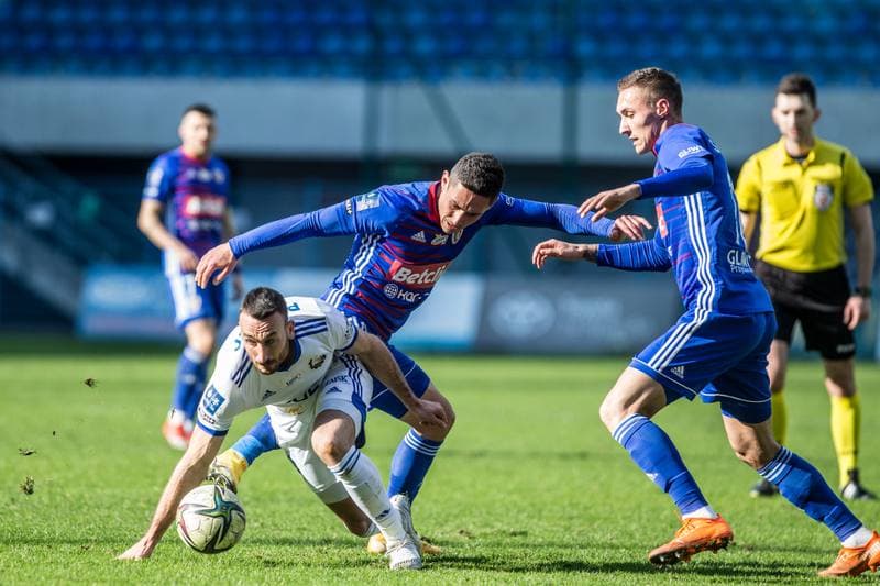 Football. PKO BP Ekstraklasa. Piast Gliwice - Stal Mielec. 07.03.2021