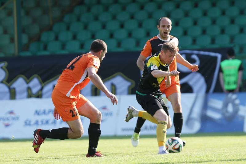 Football. I liga. GKS Katowice - Chrobry Glogow. 21.05.2016