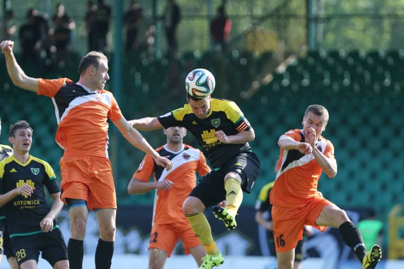 Football. I liga. GKS Katowice - Chrobry Glogow. 21.05.2016