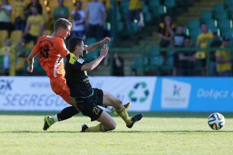 Football. I liga. GKS Katowice - Chrobry Glogow. 21.05.2016