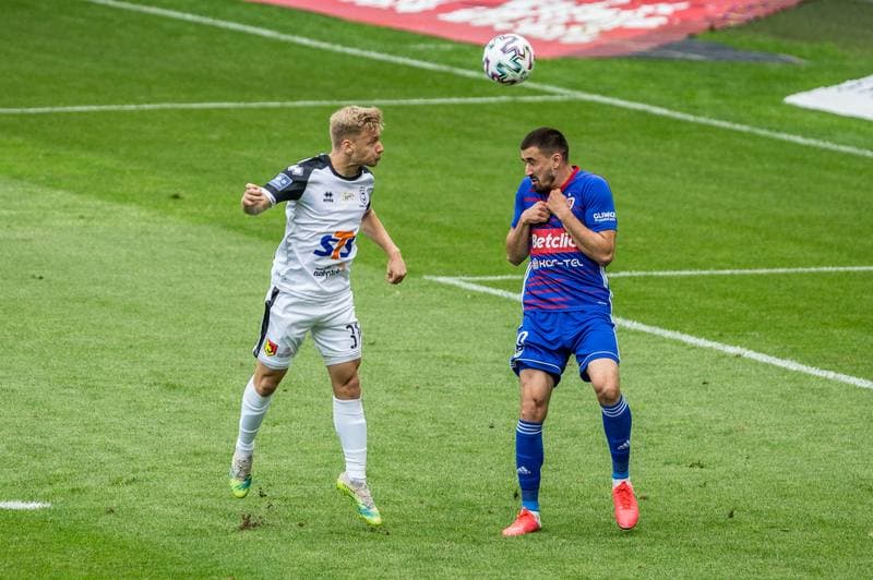 Football. PKO BP Ekstraklasa. Piast Gliwice - Jagiellonia Bialystok. 12.07.2020
