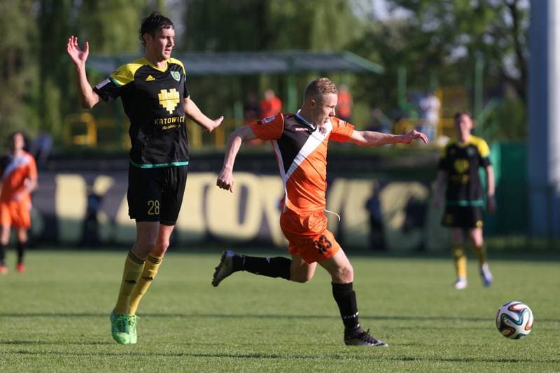 Football. I liga. GKS Katowice - Chrobry Glogow. 21.05.2016