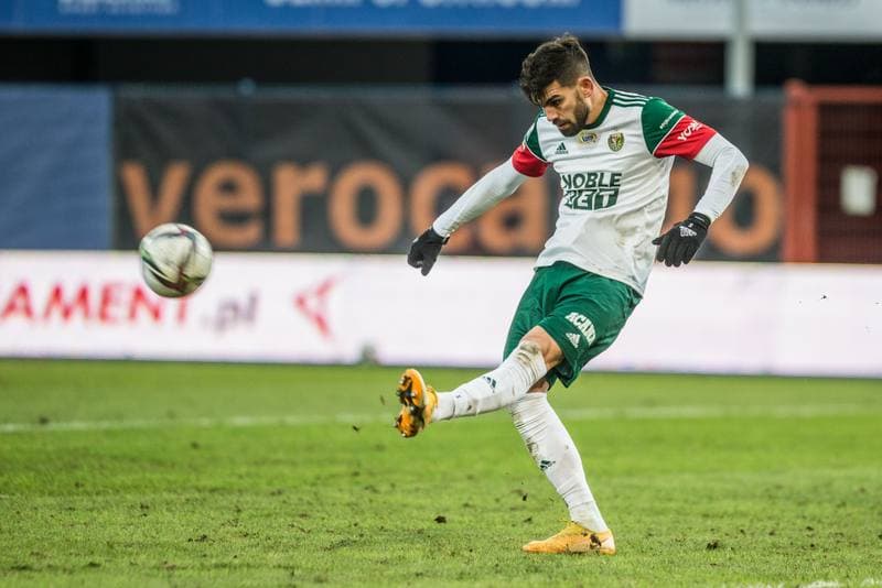 Football. PKO BP Ekstraklasa. Piast Gliwice - Slask Wroclaw. 06.02.2021