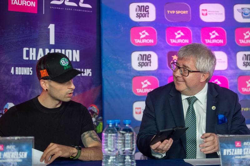 Speedway. Tauron Speedway Euro Championship. Press Conference. 11.05.2022