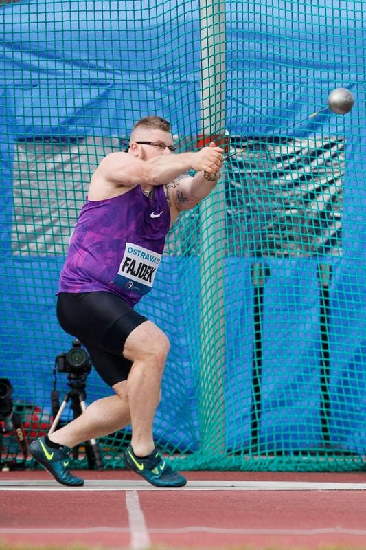 Athletics. Ostrava Golden Spike. Hammer Throw. 19.05.2016