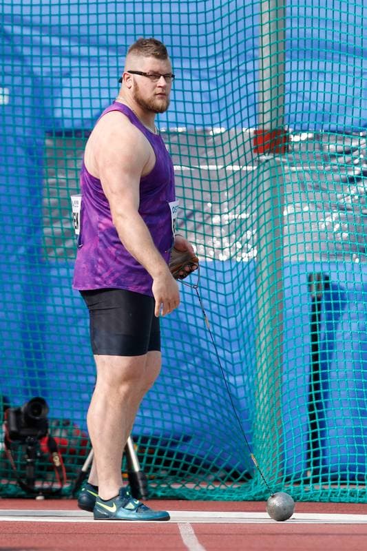 Athletics. Ostrava Golden Spike. Hammer Throw. 19.05.2016