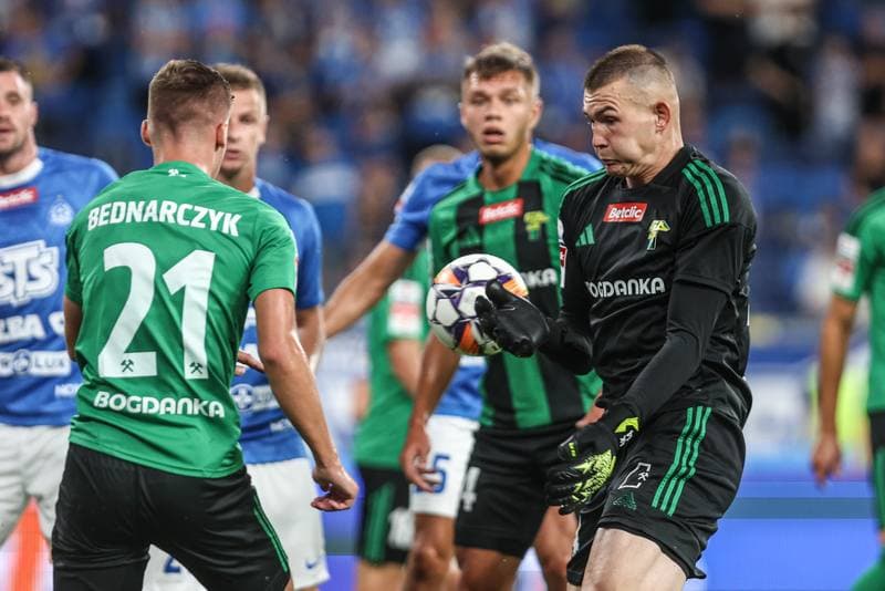 Football. Betclic I Liga. Ruch Chorzow - Gornik Leczna. 31.08.2024
