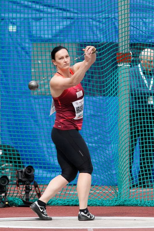 Athletics. Ostrava Golden Spike. Hammer Throw. 19.05.2016