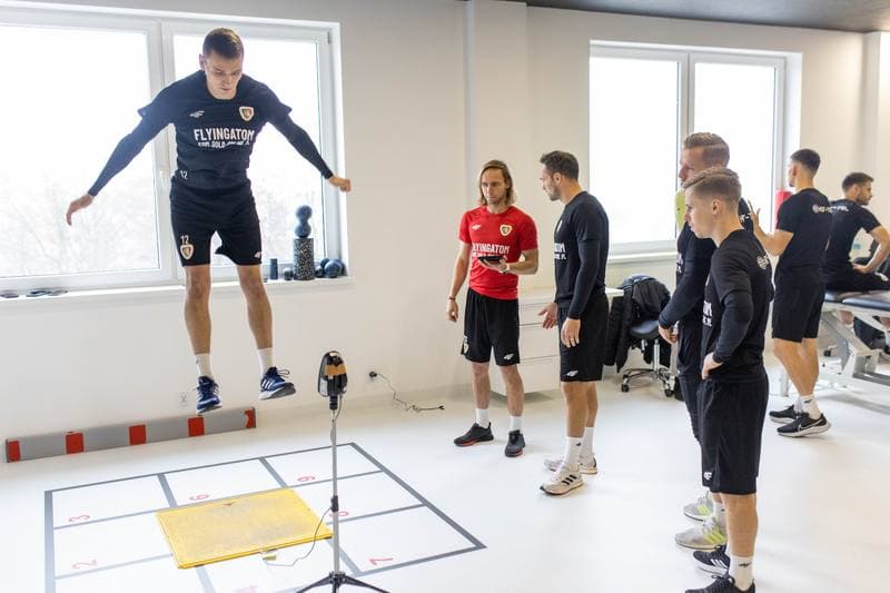 Football. Piast Gliwice. Training. 04.12.2022