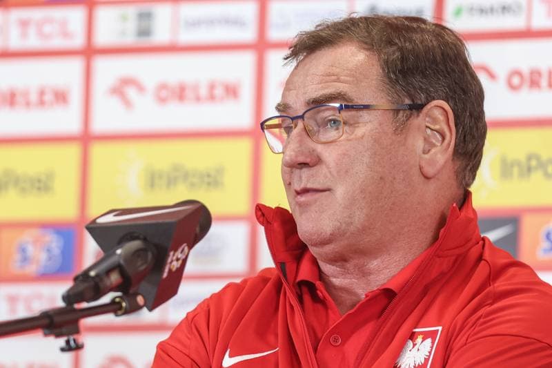 Football. Poland national team. Press Conference. 06.10.2025