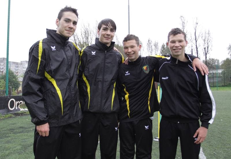 Football. Ruch Radzionkow. Training. 30.09.2010