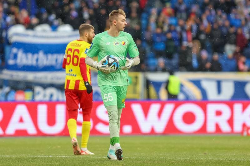 Football. PKO BP Ekstraklasa. Ruch Chorzow - Korona Kielce. 26.11.2023