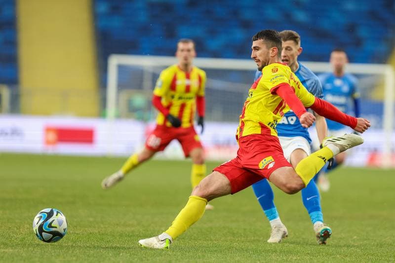 Football. PKO BP Ekstraklasa. Ruch Chorzow - Korona Kielce. 26.11.2023