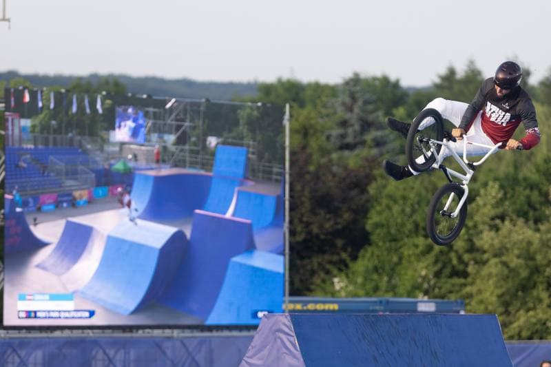 BMX. European Games. Jaka Remec - Michal Schmid. 21.06.2023