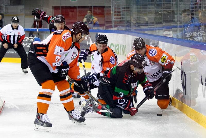 Ice Hockey. Polish Cup. JKH GKS Jastrzebie - GKS Tychy. 27.12.2014
