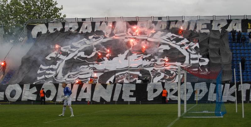 Football. I Liga. Stomil Olsztyn - GKS Katowice. 17.05.2015
