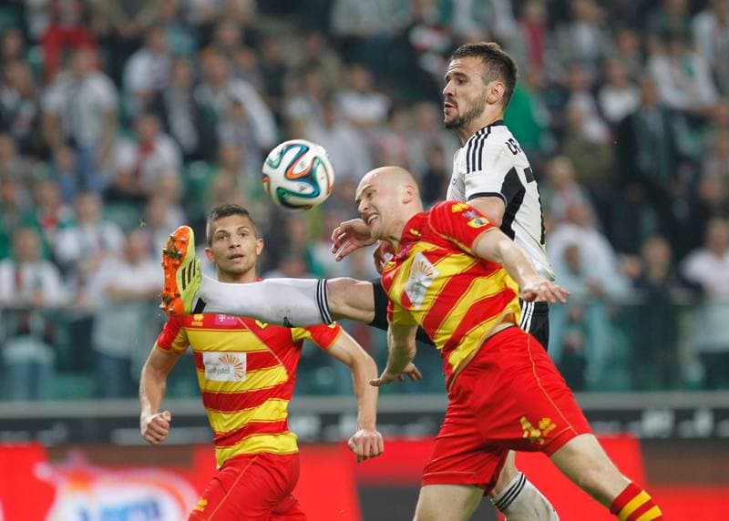 Football. T-Mobile Ekstraklasa. Legia Warsaw - Jagiellonia Bialystok. 20.05.2015