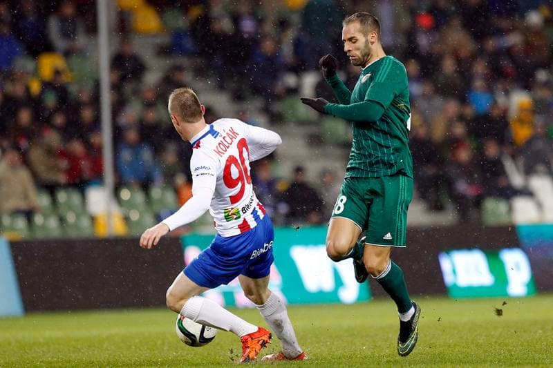Football. T-Mobile Ekstraklasa. Podbeskidzie Bielsko Biala - Slask Wroclaw. 03.10.2014