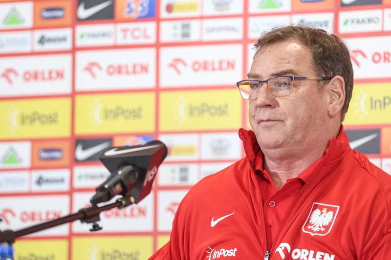 Football. Poland national team. Press Conference. 06.10.2025