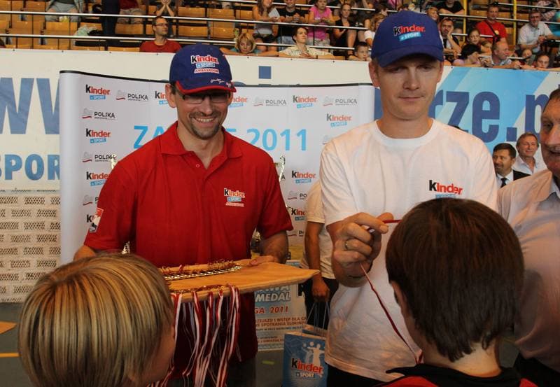 Volleyball. Kinder Sport 2011. Sebastian Swiderski - Piotr Gacek. 04.09.2011