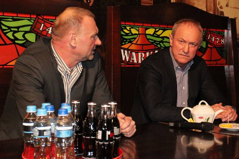Football. Poland national team. Press Conference. 06.02.2012