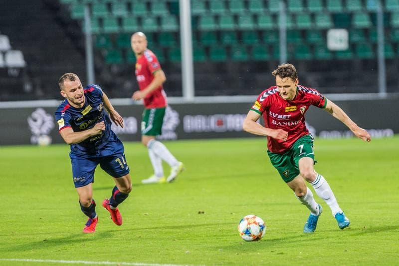 Football. Fortuna I Liga. Zaglebie Sosnowiec - Odra Opole. 26.06.2020