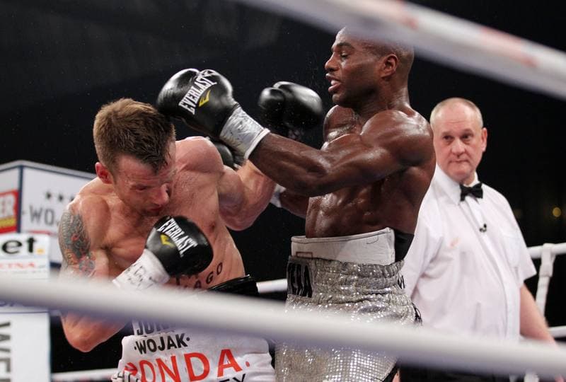 Boxing. Wojak Boxing Night. Damian Jonak - Anderson Cleyton. 21.04.2012