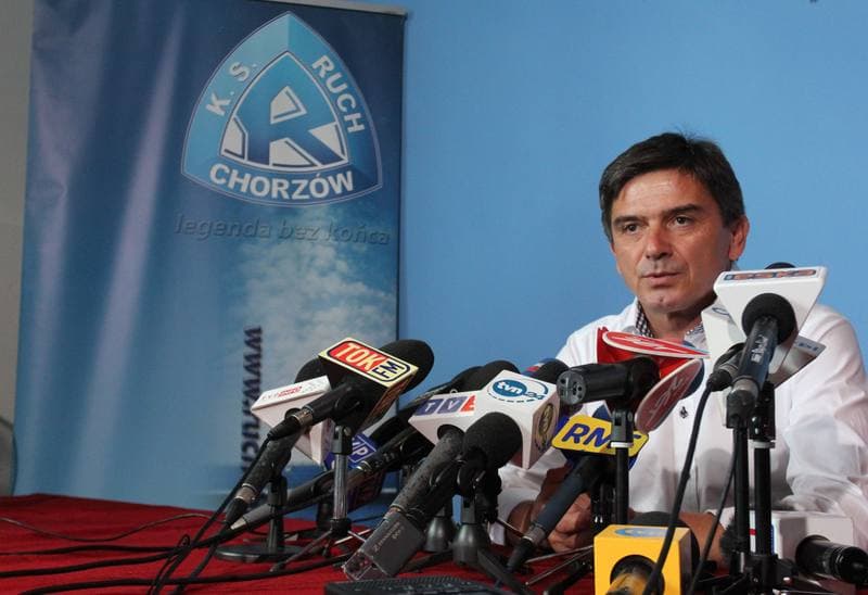 Football. Poland national team. Press Conference. 10.07.2012
