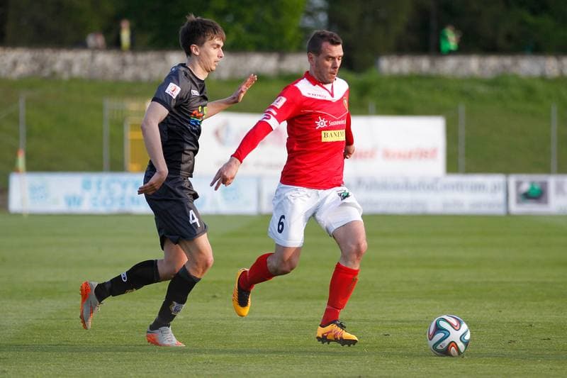Football. I Liga. Zaglebie Sosnowiec - Stomil Olsztyn. 10.05.2016