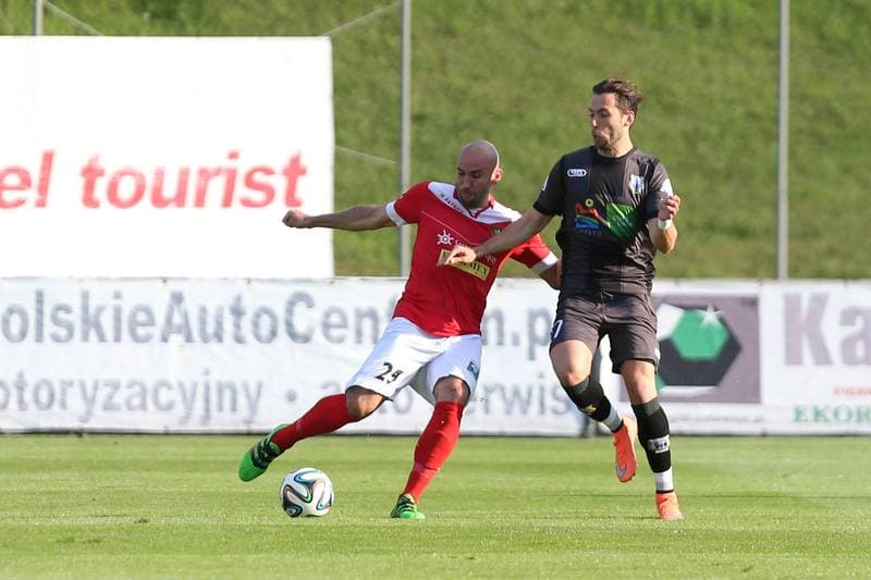 Football. I Liga. Zaglebie Sosnowiec - Stomil Olsztyn. 10.05.2016