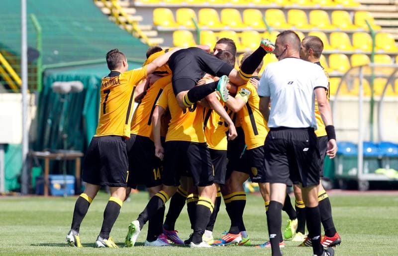Football. I Liga. GKS Katowice - Widzew Lodz. 02.08.2014