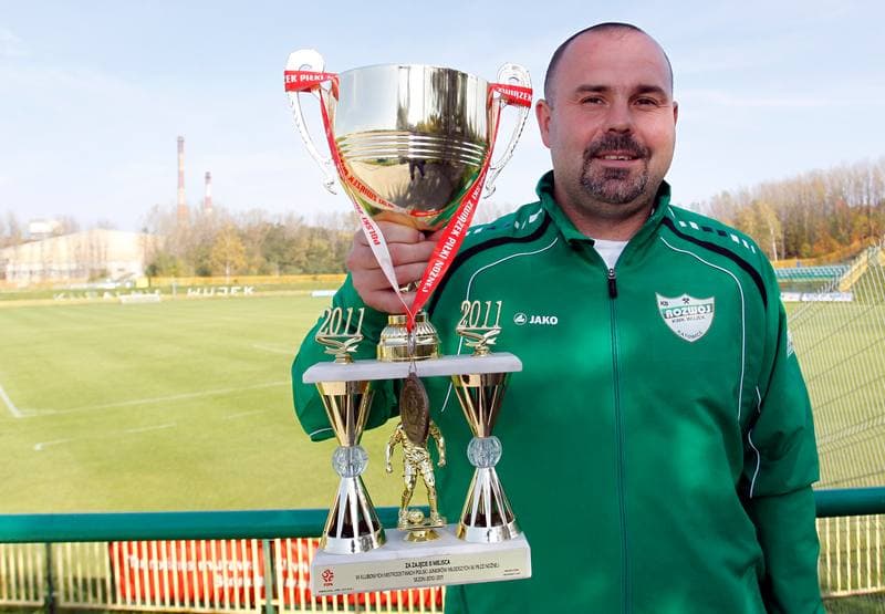 Football. Rozwoj Katowice. Press Conference. 13.10.2014