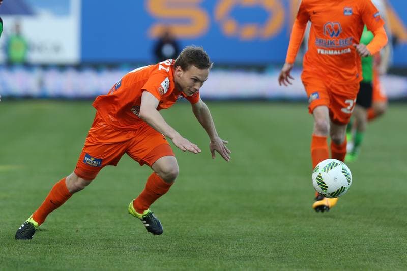 Football. Ekstraklasa. Termalica Bruk-Bet Nieciecza - Gornik Leczna. 30.04.2016