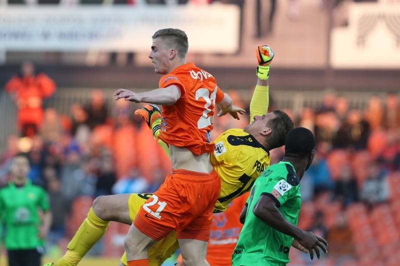 Football. Ekstraklasa. Termalica Bruk-Bet Nieciecza - Gornik Leczna. 30.04.2016