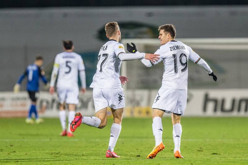 Football. Fortuna I Liga. Zaglebie Sosnowiec - Chrobry Glogow. 24.11.2021