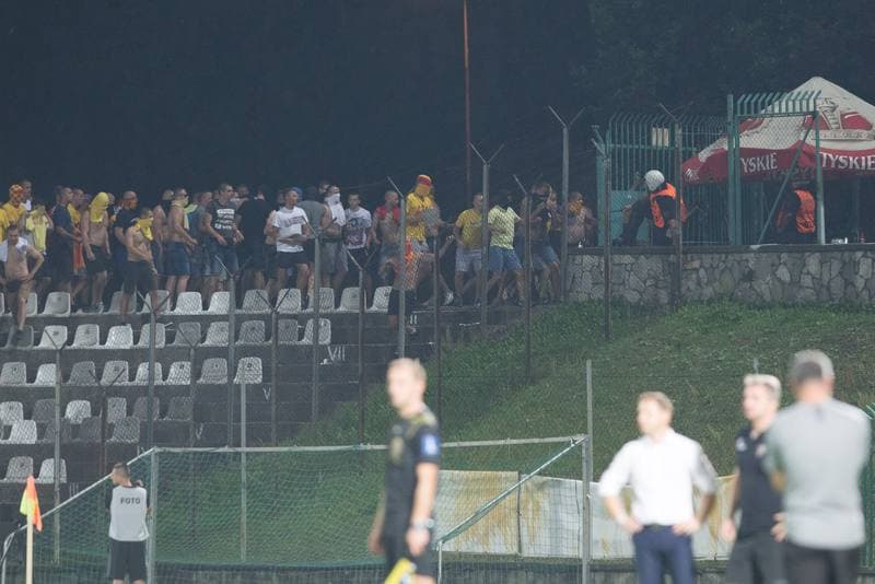 Football. Polish Cup. Zaglebie Sosnowiec - Korona Kielce. 10.08.2017