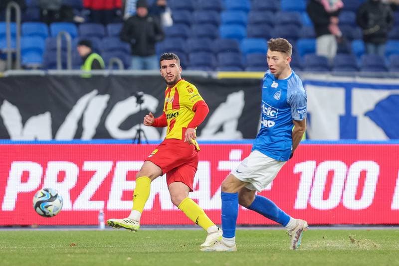 Football. PKO BP Ekstraklasa. Ruch Chorzow - Korona Kielce. 26.11.2023