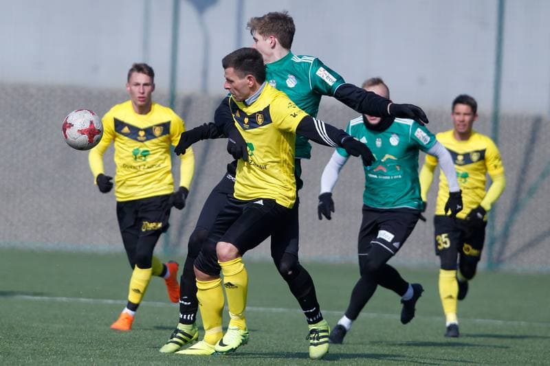 Football. Sparing. GKS Katowice - ROW 1964 Rybnik. 03.03.2018